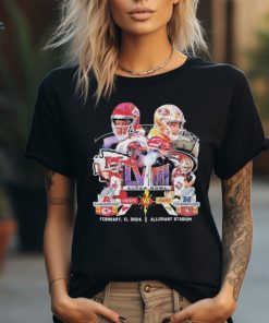 Super Bowl Lviii Kansas City Chiefs Vs San Francisco 49ers February 11 2024 Allegiant Stadium Shirt