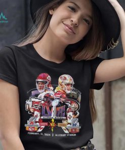 Super Bowl Lviii Kansas City Chiefs Vs San Francisco 49ers February 11 2024 Allegiant Stadium T Shirt