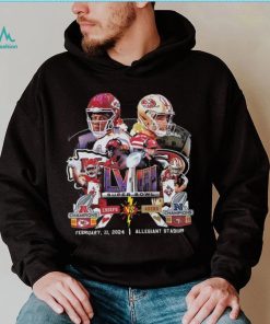 Super Bowl Lviii Kansas City Chiefs Vs San Francisco 49ers February 11 2024 Allegiant Stadium T Shirt
