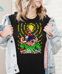 Super Mario Bros jumpman star shirt