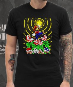 Super Mario Bros jumpman star shirt