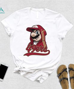Super Mario San Francisco 49ers shirt