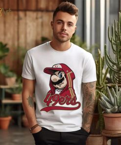 Super Mario San Francisco 49ers shirt