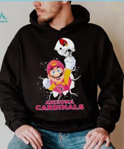 Super Mario x NFL Arizona Cardinals shirt