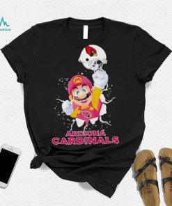 Super Mario x NFL Arizona Cardinals shirt