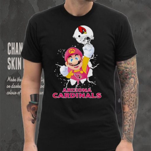 Super Mario x NFL Arizona Cardinals shirt