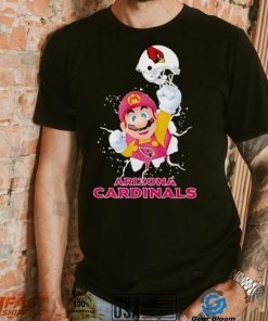 Super Mario x NFL Arizona Cardinals shirt