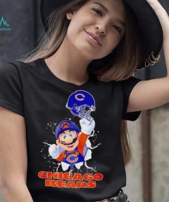Super Mario x NFL Chicago Bears shirt