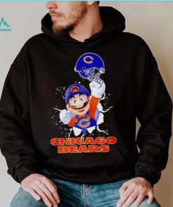 Super Mario x NFL Chicago Bears shirt