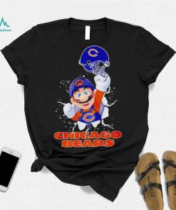 Super Mario x NFL Chicago Bears shirt