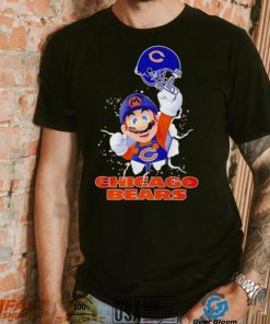 Super Mario x NFL Chicago Bears shirt