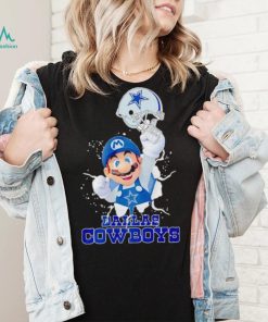 Super Mario x NFL Dallas Cowboys shirt