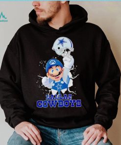 Super Mario x NFL Dallas Cowboys shirt