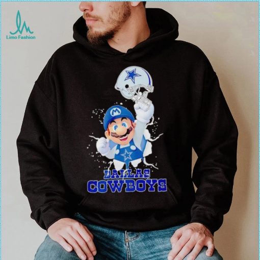 Super Mario x NFL Dallas Cowboys shirt