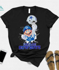 Super Mario x NFL Dallas Cowboys shirt