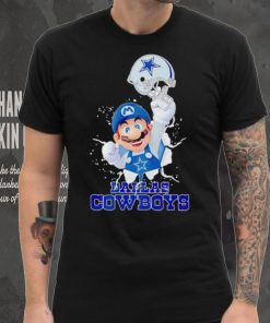 Super Mario x NFL Dallas Cowboys shirt