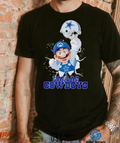 Super Mario x NFL Dallas Cowboys shirt