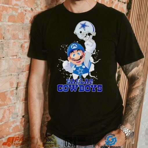 Super Mario x NFL Dallas Cowboys shirt