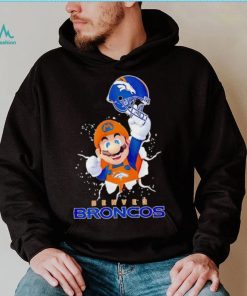 Super Mario x NFL Denver Broncos shirt