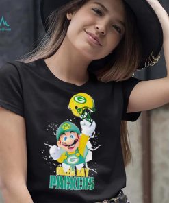 Super Mario x NFL Green Bay Packers shirt