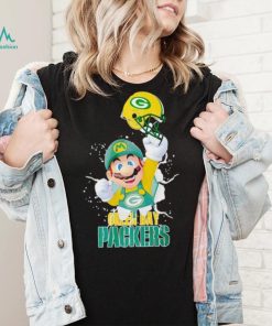 Super Mario x NFL Green Bay Packers shirt