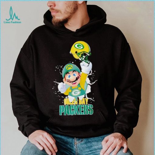 Super Mario x NFL Green Bay Packers shirt