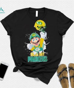 Super Mario x NFL Green Bay Packers shirt