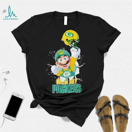 Super Mario x NFL Green Bay Packers shirt