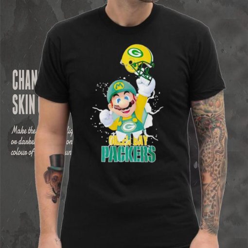 Super Mario x NFL Green Bay Packers shirt
