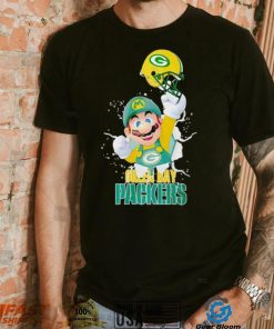 Super Mario x NFL Green Bay Packers shirt