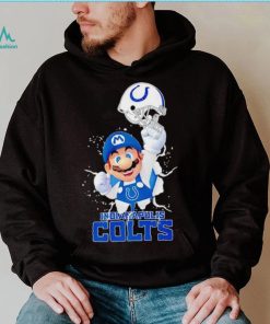 Super Mario x NFL Indianapolis Colts shirt
