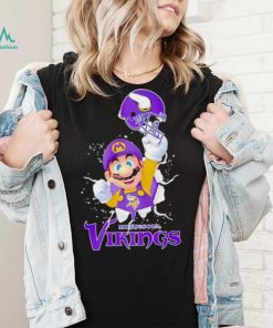 Super Mario x NFL Minnesota Vikings shirt