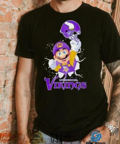 Super Mario x NFL Minnesota Vikings shirt