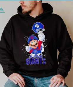 Super Mario x NFL New York Giants shirt