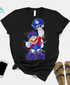 Super Mario x NFL New York Giants shirt