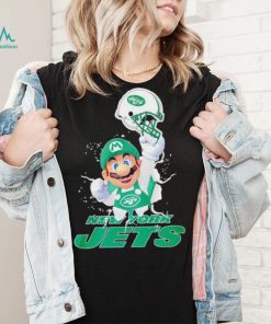 Super Mario x NFL New York Jets shirt
