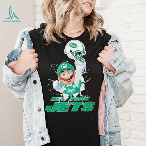 Super Mario x NFL New York Jets shirt