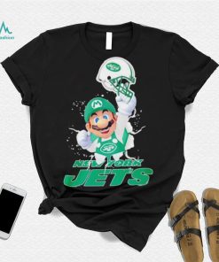 Super Mario x NFL New York Jets shirt