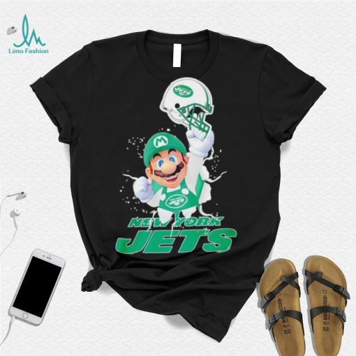 Super Mario x NFL New York Jets shirt