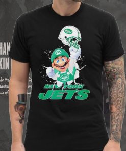 Super Mario x NFL New York Jets shirt
