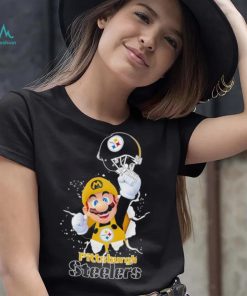 Super Mario x NFL Pittsburgh Steelers shirt