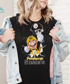 Super Mario x NFL Pittsburgh Steelers shirt