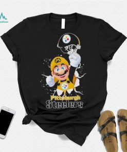 Super Mario x NFL Pittsburgh Steelers shirt