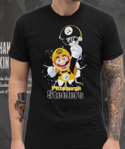 Super Mario x NFL Pittsburgh Steelers shirt