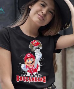 Super Mario x NFL Tampa Bay Buccaneers shirt