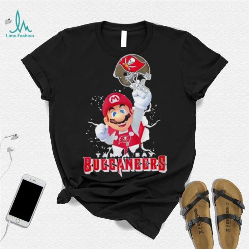 Super Mario x NFL Tampa Bay Buccaneers shirt