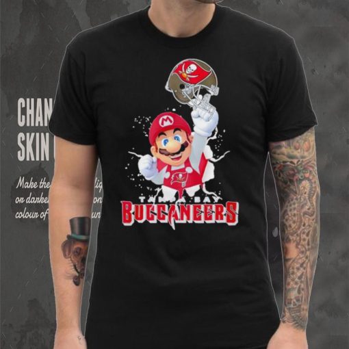 Super Mario x NFL Tampa Bay Buccaneers shirt