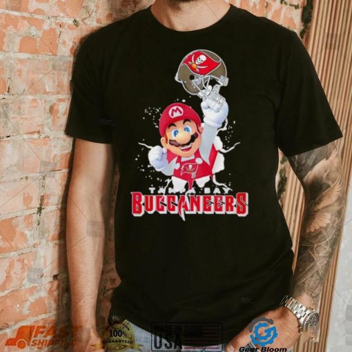 Super Mario x NFL Tampa Bay Buccaneers shirt