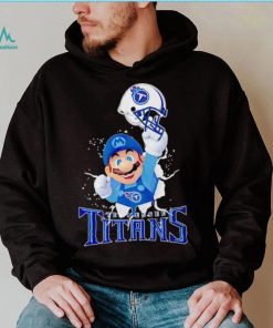 Super Mario x NFL Tennessee Titans shirt