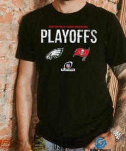 Super Wild Card Weekend playoffs Eagles vs Buccaneers NFL logo 2024 shirt